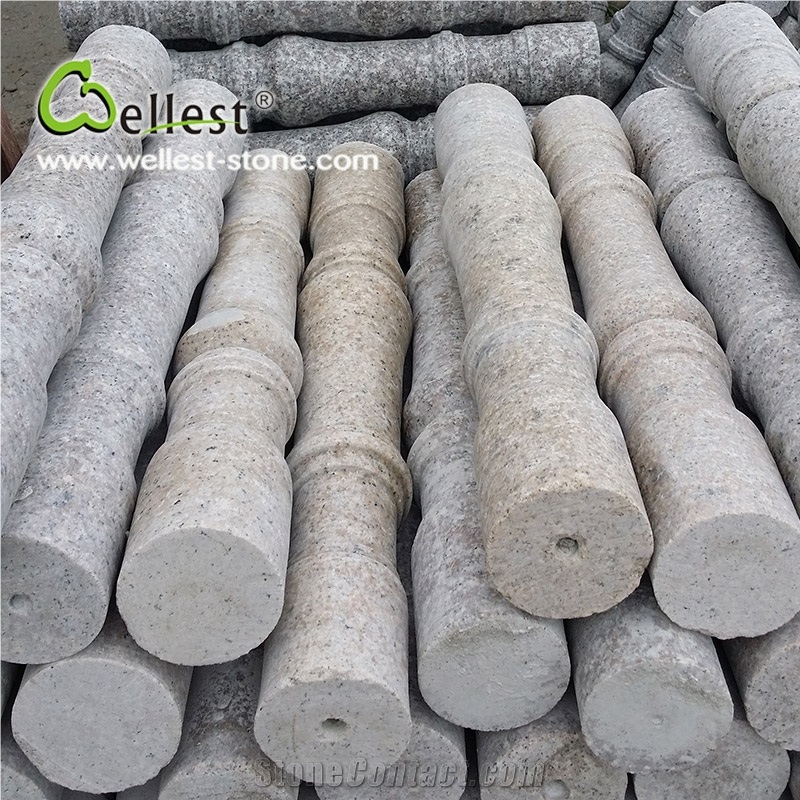 High Quality China Factory Manufacture Flamed Suface Granite Baluster