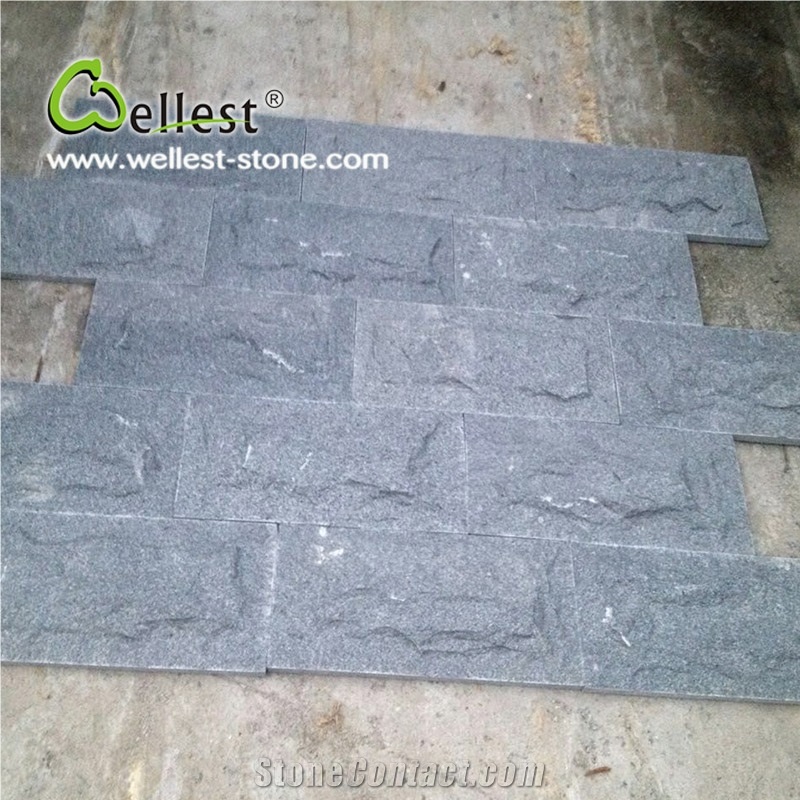 Hot Selling Natural Stone Light Grey and Dark Grey Granite Mushroom Stone for Exterior Wall Cladding