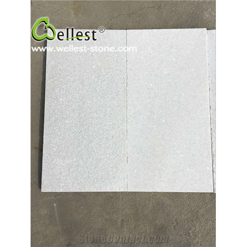 Super White Quartzite Flamed Wall Tiles & Floor Tiles