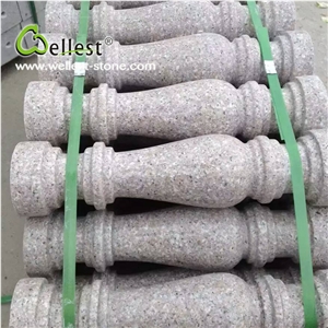 Wholesale China Grey Color Natural Flamed Finish Grantie Baluster for Outdoor Decoration