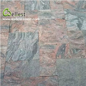 Wholesale Factory Manufacture Polished Surface China Multi Red Granite Tile for Wall