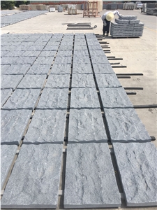 G654 Sesame Grey Granite Split Face Cube Stone/Cobblestone Pavers for Outside Exterior Stone Stepping Paverments/Paving Sets
