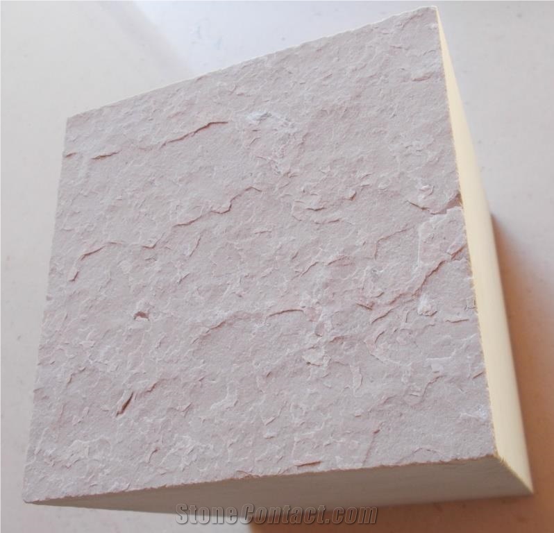 Cubicx Beige Limestone Flamed Paving Tiles