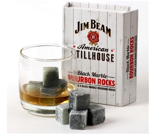 20mm Colorful Nature Whiskey Ice Stones & Coffee Rocks Set Of 9
