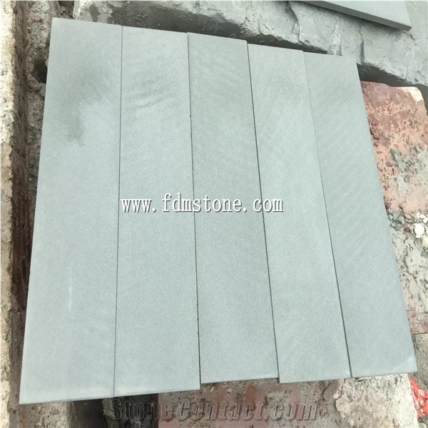 24x24 Flamed Honed,Sawn Green Sichuan Natural Sandstone Tiles & Slabs