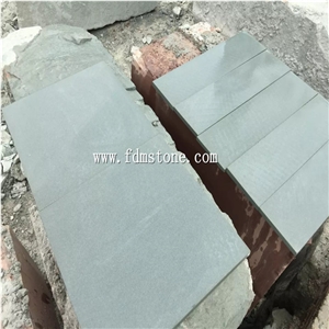 24x24 Flamed Honed,Sawn Green Sichuan Natural Sandstone Tiles & Slabs