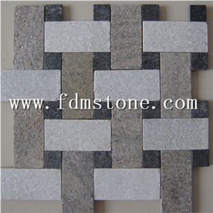 600x150mm Ledgestone Cultured Veneer Stacked Stone Manufacturer Panels,Lotus Green Slate