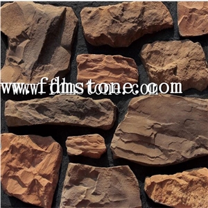 Antique Style-Artificial Marble Stacked Stone Veneer/ Cultured Stone /Ledge Stone for Wall Cladding