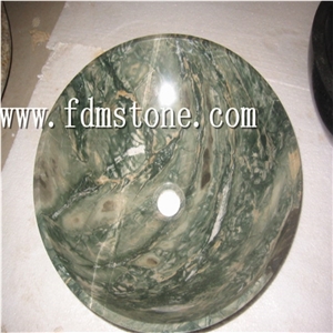 Black Marble Basin Marble Basin Portable Round Sinks,Stone Under Mound Sinks,Echo Bowl Shaped Vessel Sink