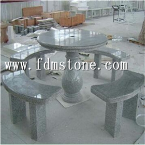 Cheap Granite Outdoor Garden Stone Table and Chair