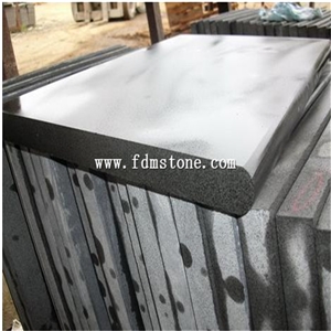 China Dark Grey Granite G654 Pool Tiles Bullnosed Pavers
