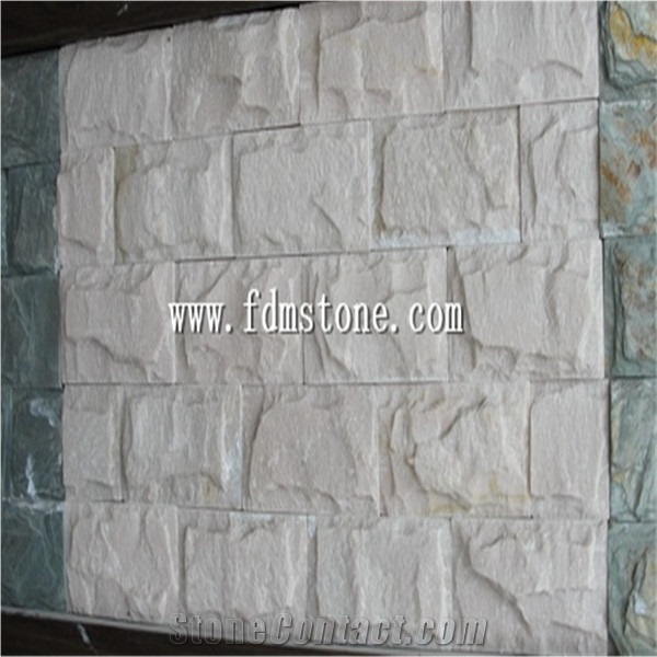 China Mustang Green Quartize Mushroom Wall Tiles,Quartzie Floor Tiles,Opus Romano,Wall Covering