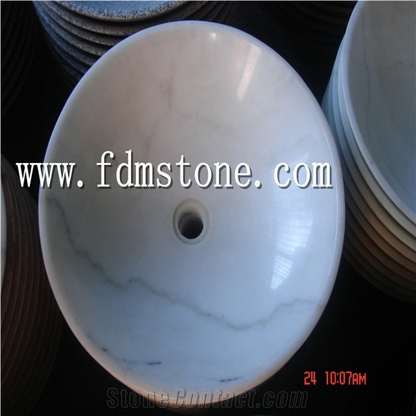 China White Marble Sinks,Marble Basins Supplier in China