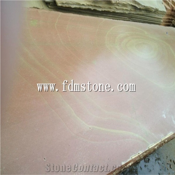 Chinese Rainbow Sandstone with Uniform Color
