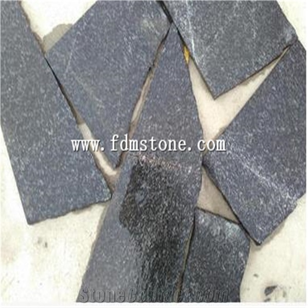 Competitive Price Pink Natural Slate Flagstone Landscaping Stone Wall Decor,Slate Factory