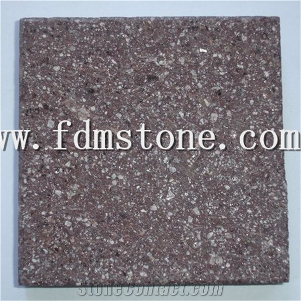 Dayang Red Cube Stone & Curbstone, Natural Red Porphyry Paving Stone