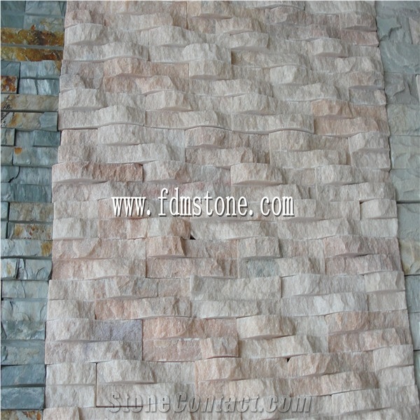 Decorative Natural Slate Tumbled Stone Mosaic,Polished Hexagon Moaic,Linear Strips Mosaic,Wall and Floor Mosaic,Brick Mosaic Pattern