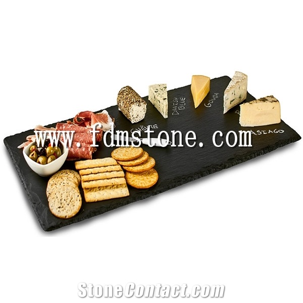 Factory Direct Any Design Slate Plate Slate Cheese Board Slate Tray