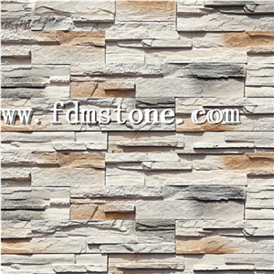 Factory Direct Cement Composed Manufactured Stacked Stone Veneer,High Similar Slate Stone Veneer
