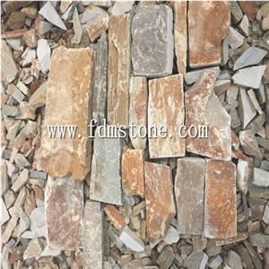 Factory Price Black Slate Thin Strip Cultured Stone