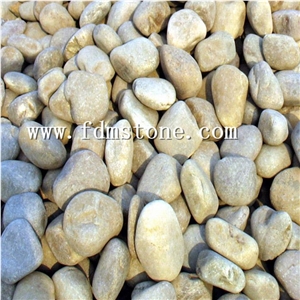 Foto Crushed Construction River Pebble Stone Chips/ Pebble in Bulk Pebble Stone