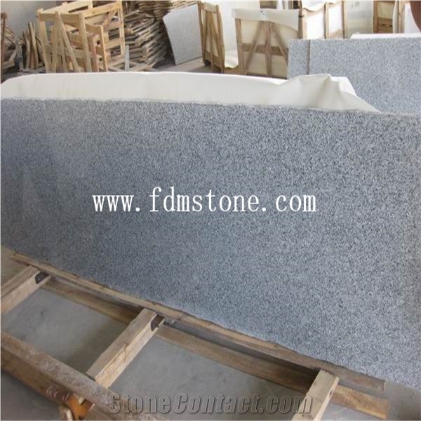 Fujian Cheapest Grey Granite Stair, Step Supplier