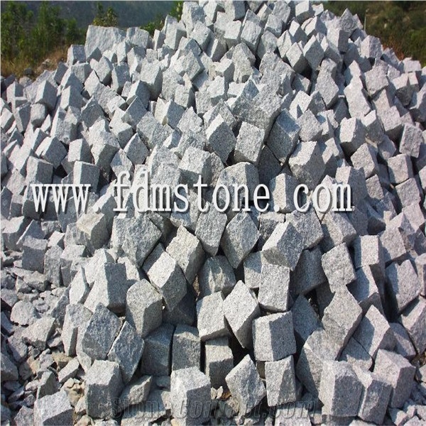Fujian Red Porphyry Granite Cube Stone & Paver