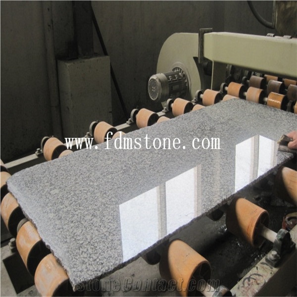 G603 Steel Grey Granite Types Tile & Salb Of Floor Paving Stone