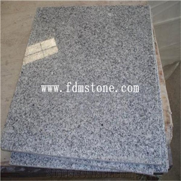 G640 Grey Granite Flamed Paving Tiles,Sesame Grey Granite Paving Stone