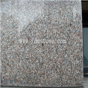 G681 Shrimp Red Cheap Granite Slab China Polished Flamed Tile