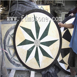 Granite Mosaic Medallion from China Manufacturer