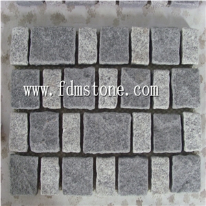 Granite Paving Stone Of Fan Shape/The Kerbstone on Mesh/Pattern Paving Stone