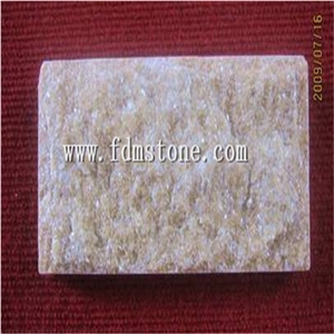 Grass Beige Quartzite Paving Stone Tiles