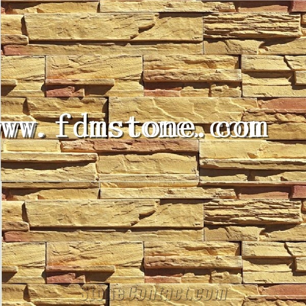 Grey Indoor Fasade Artificial Wall Stones