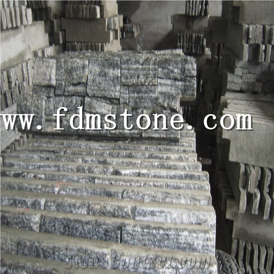 Hebei Black Quartzite Cement Cultured Stone/Z Cladding/Stacked Stone/ Stone Veneers