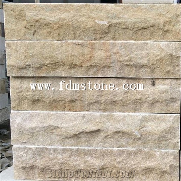 Hot Sale Wholesale Honed / Sawn Cut Polished Yellow Sandstone Tiles