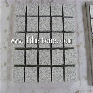 Irregular Granite Meshed Cheap Cubestone for Exterior Pavement