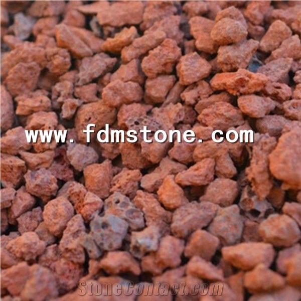 Fire Pit Red Lava Rock Stone Gravel, Is Red Lava Rock Good For Fire Pit