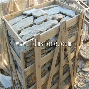 Natural Slate Wall Strip,Natural Rusty Wall Tiles Strip Cultured Stone for Building,Blue Lake Mansory Stone
