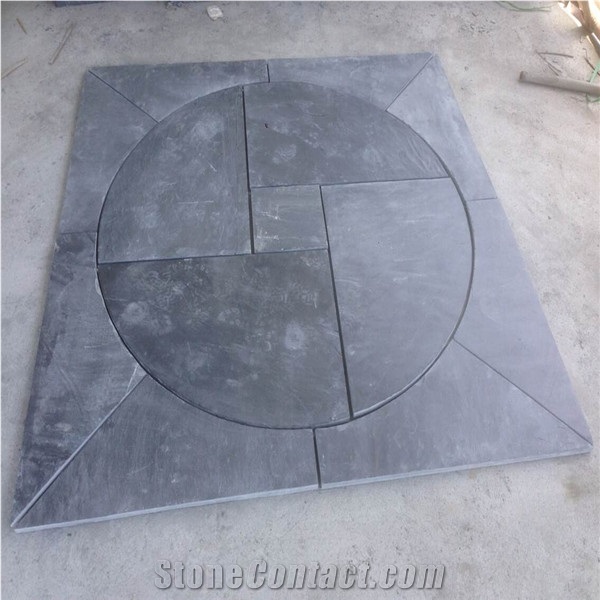 Natural Stone Mesh Slate Flagstone for Wall/Floor Decorative