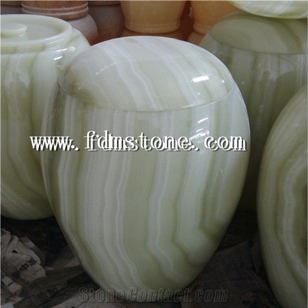 Natural Stone Wholesale Funeral Onyx Cremation Urns