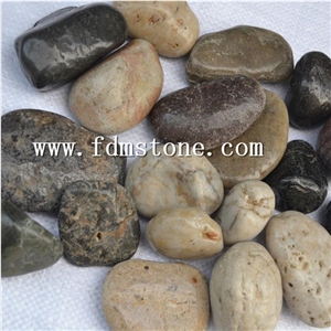 Polished Black Pebble,Chipping Black Pebble Stone,River Stone