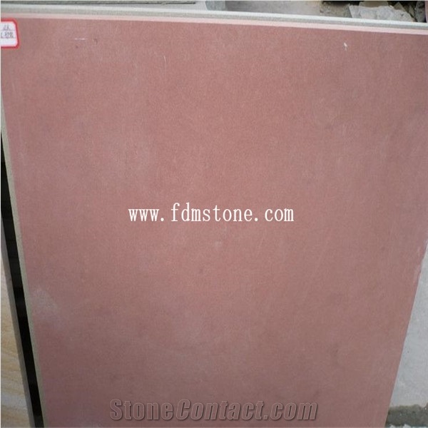 Polishing Red Sandstone Pavers,Indoor Flooring Tiles
