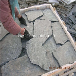 Popular Slate Stone Crazy Paving Stone in Different Designs Irregular Flagstone