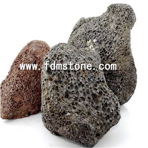 Red Natural Lava Stone Pieces for Garden Gravel,Lava Stone for Garden/Red Lava Stone/Aquarium Red Lava Stone