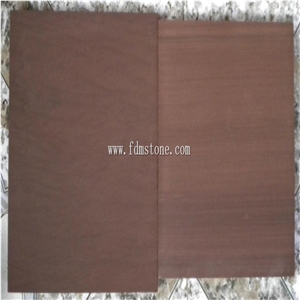 Red Purple Wooden Sandstone Wall&Floor Tile 400x400 Honed,600x300mm