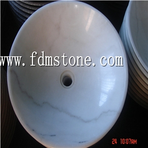 Round Black High Polished Basins,Perfect in Workmanship Marble Skilful Manufacture Sink/Basin