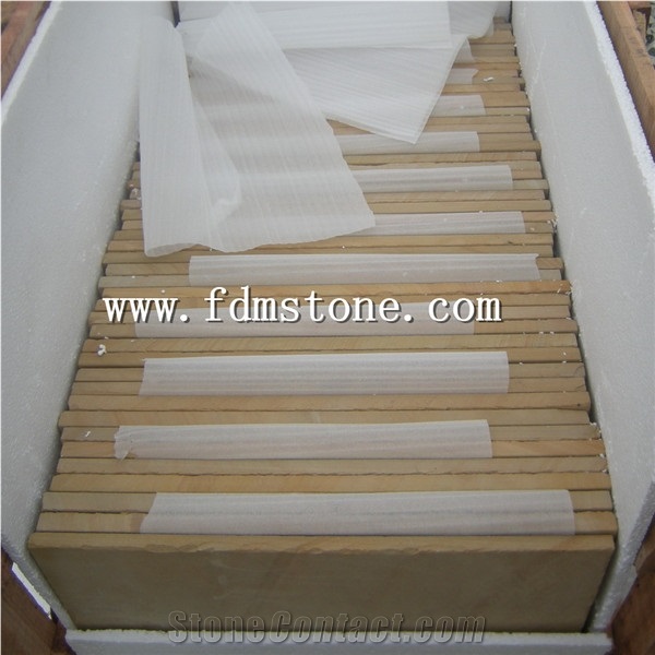 Shandong Yellow Sandstone,Yellow Sandstone Paving Tile