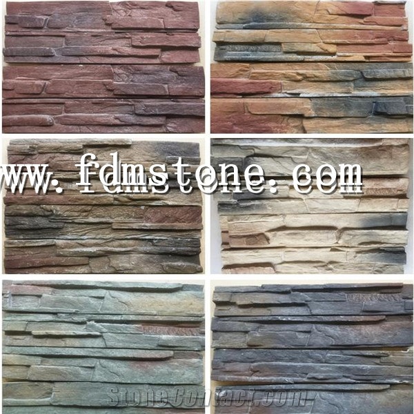 Slate Artificial Cultured Stone with Coment