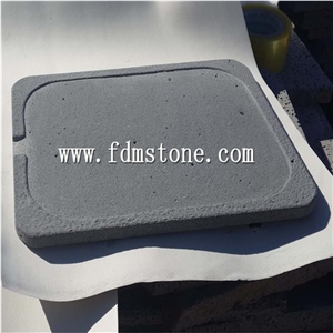 Stone Cooker Pot with Wood Frame Chinese Granite